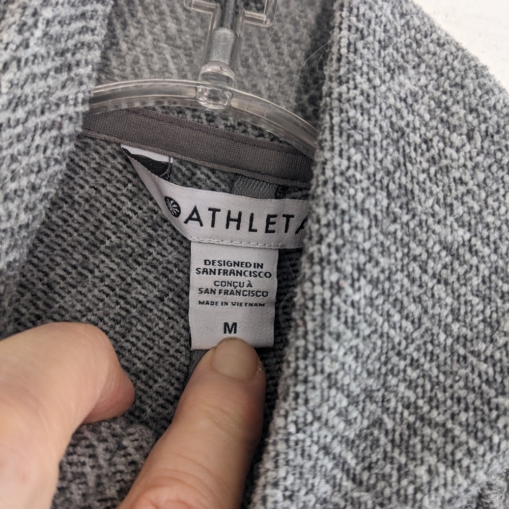 Women's Athleta Stroll Full Zip Fleece jacket - Picture 4 of 5